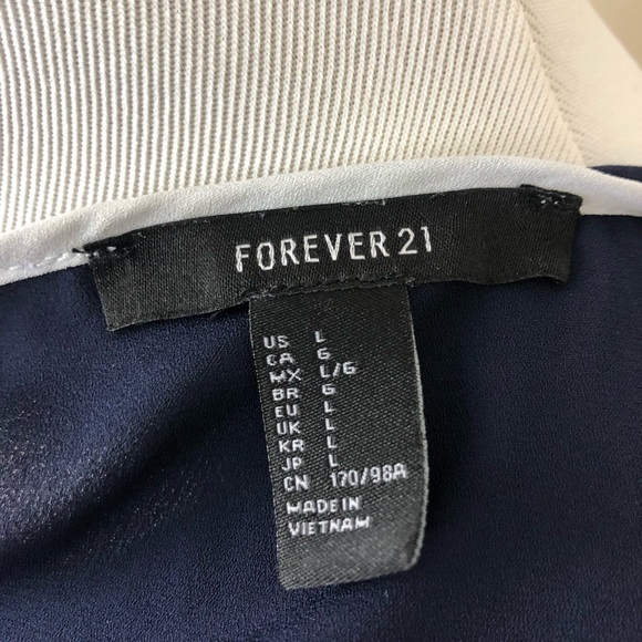 Navy Blue short sleeve top - Picture 6 of 6